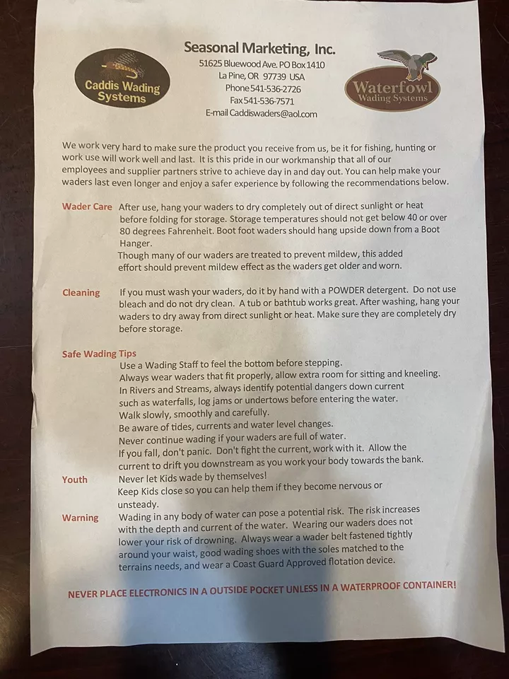 Caddis Men's Taupe Affordable Breathable Stocking Foot Wader, XLarge, CA9903W - Image 3 of 4