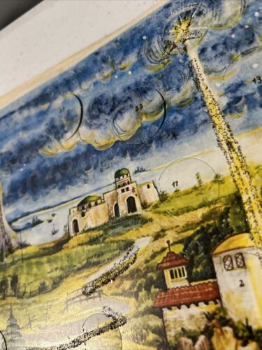 Vintage Paper Advent Christmas Calendar Western Germany By Stuttgart-Rohr - Picture 9 of 9