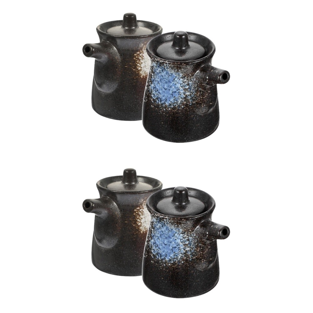 2 PCS Keramik Gewürz Topf Japanischer Essigspender Für Supermarkt
