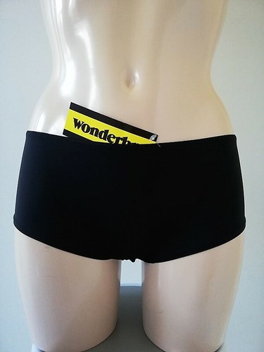 WONDERBRA SHORTY / CULOTTE FEMME TAILLE 3 COULEUR NOIR REF 9247 - 第 1/2 張圖片