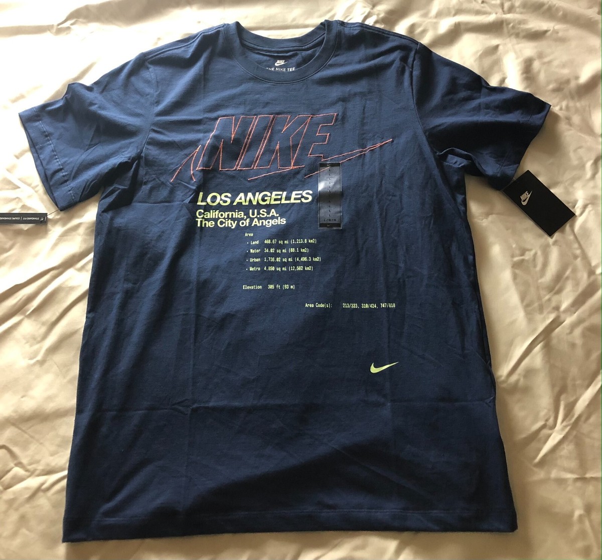 nike area code shirt