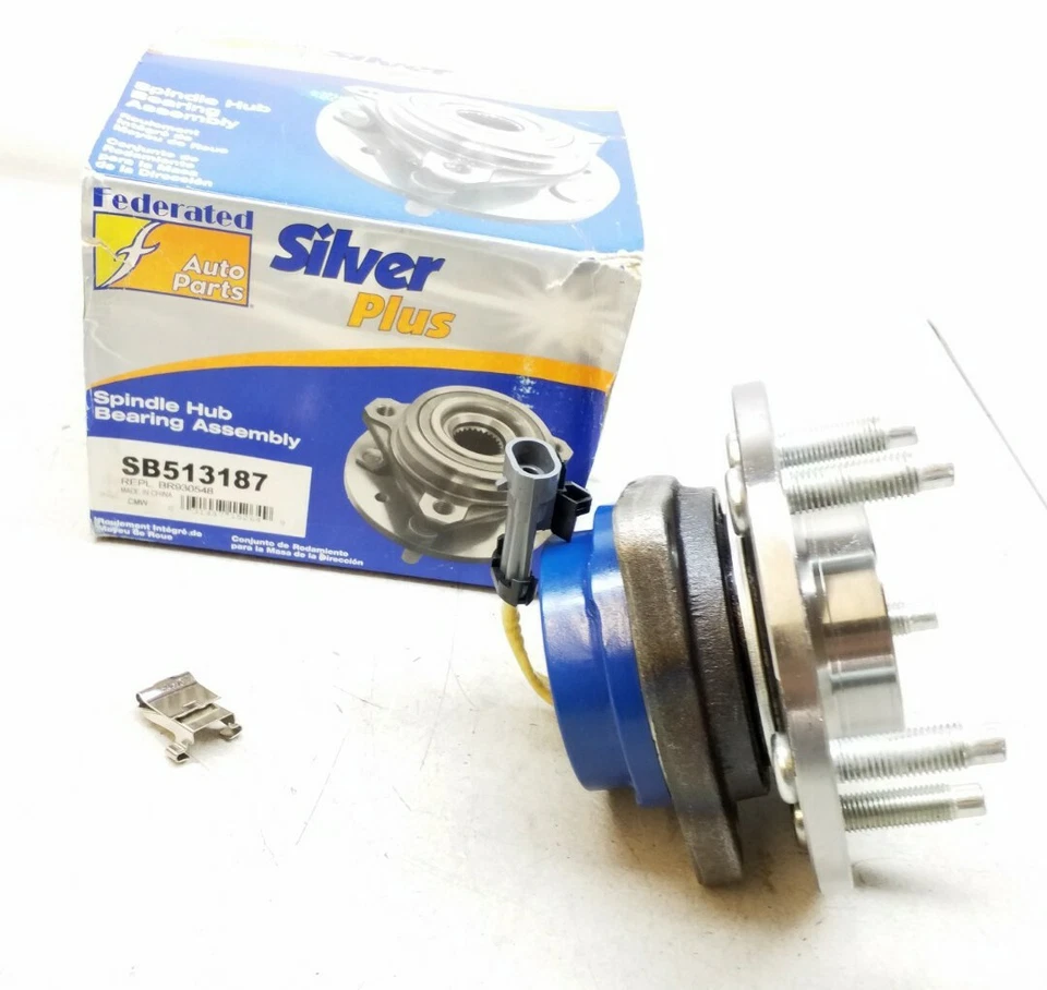 SB513187 Conjunto de cojinete de buje de husillo plateado para autopartes federadas plateadas más Foto 4 de 4