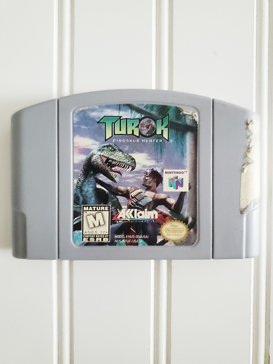 Turok: Dinosaur Hunter中古美品・N64北米版 Amazon.com: Turok