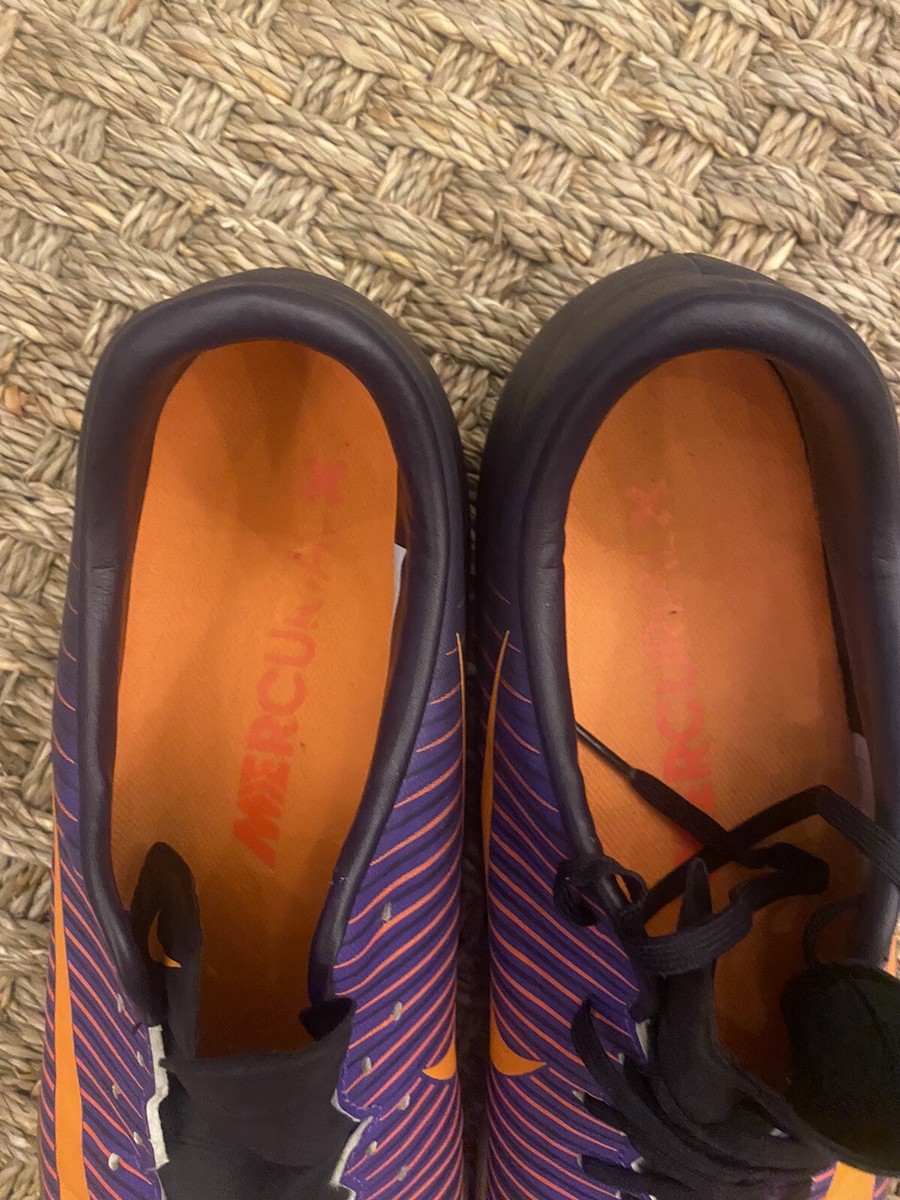 Nike Mercurial X Purple/Orange Indoor Futsal Soccer Shoe