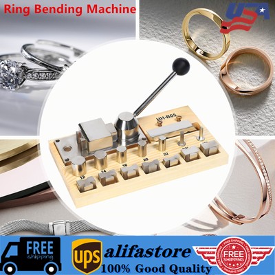 Ring Earring Bending Machine Ring Bender Jewelry Crafts Making Tool USA 