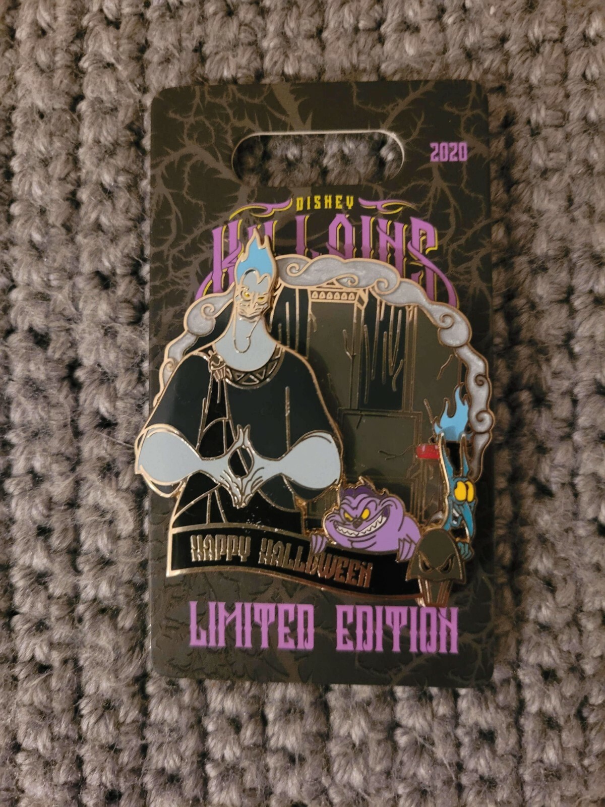 Disney Pin 2020 New Happy Halloween Villains Hades Pin Hercules LE 5500