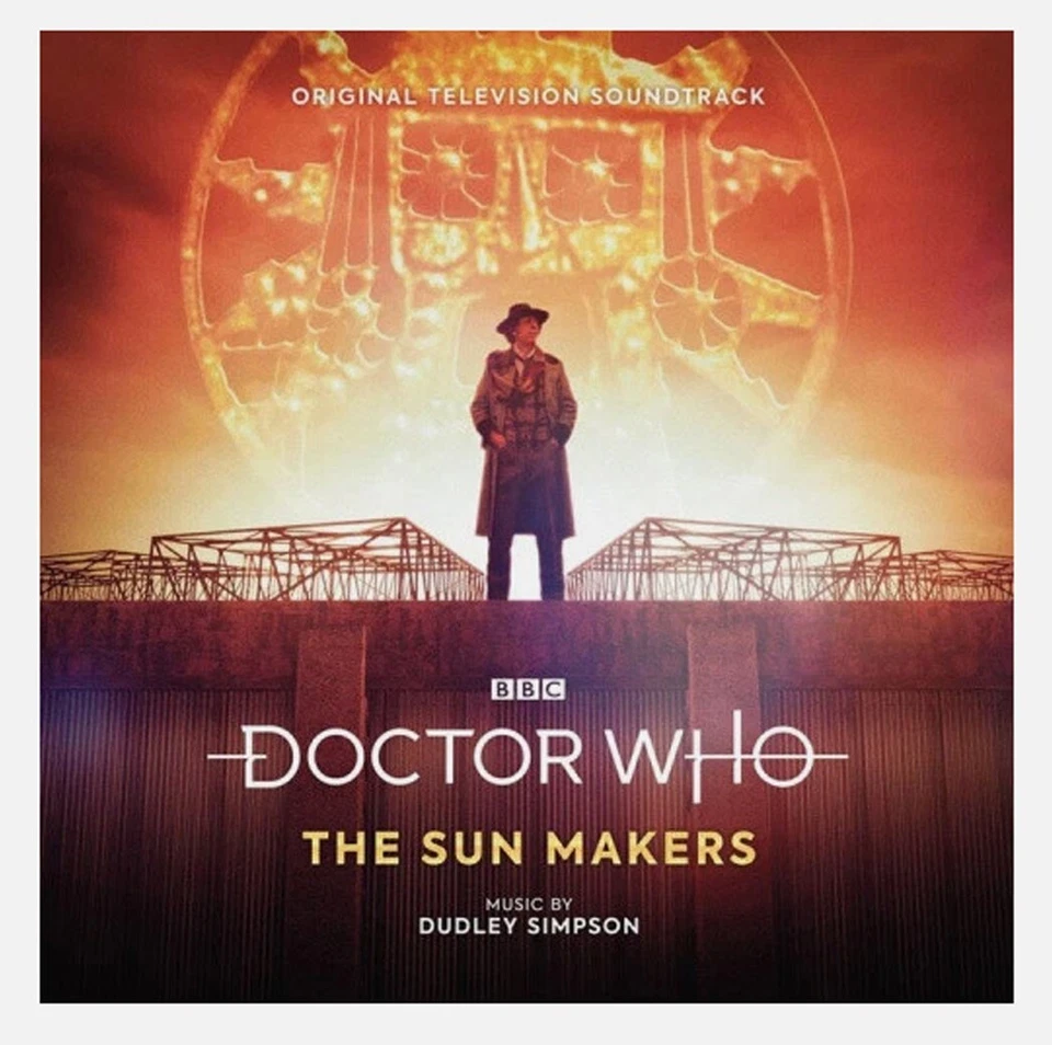 DOCTOR WHO LP The Sun Makers ORANGE VINYL Original Soundtrack TV Dudley Simpson — 第 4/4 张图片