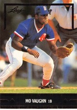 1991 Leaf Gold Rookies Baseball Mo Vaughn #BC7 NM/MT BOSTON RED SOX