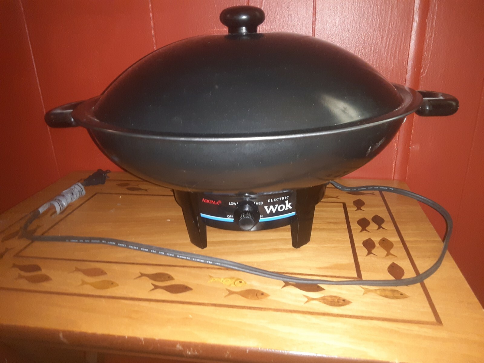 Aroma Housewares AEW305 Electric Wok Easy Clean Nonstick 7Qt Wok eBay