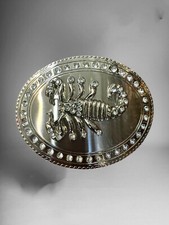 Scorpion Western Cowboy Style Belt Buckle Hebilla Vaquera Con Alacran