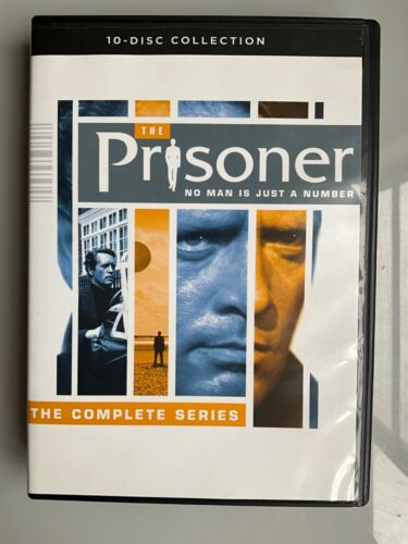 The Prisoner - No Man is Just a Number DVD The Complete Series 10 x Discs Reg 1
