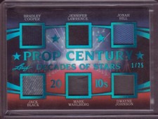 MARK WAHLBERG THE ROCK LAWRENCE COOPER HILL BLACK 2019 Leaf PROP CENTURY *1/25*