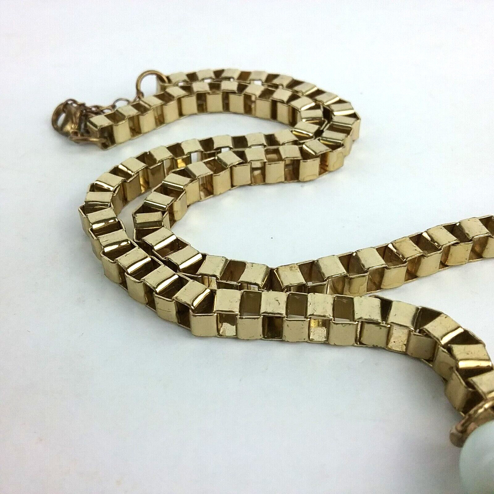 Chunky Statement Necklace Large Crystal Pastel Mu… - image 5