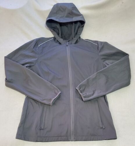 Clique Gray Tucson Conquistadors Full Zip Soft Shell Hoodie Large - Picture 1 of 7