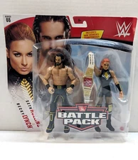 WWE Battle Pack - Seth Rollins & Becky Lynch Series 66 Mattel Wrestling Figures