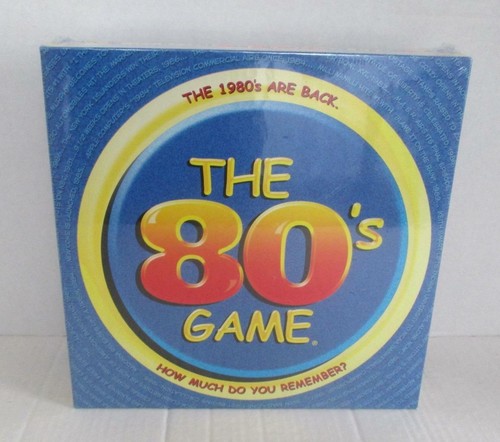 NEW The 80s Trivia Board Game How Much Do You Remember Gen Xers Party 
