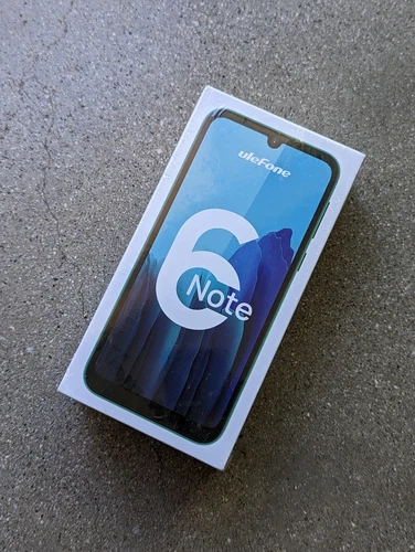 كاميرا Ulefone 6 Note Android Smartphone 6.1 "HD Display 5MP الخلفية