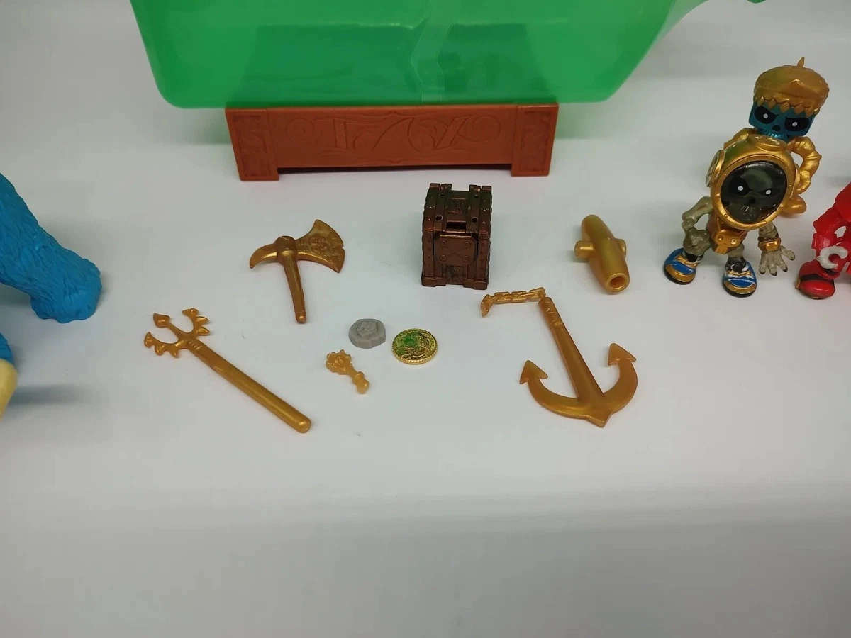 Treasure X Figures Sunken Gold Shark Lot