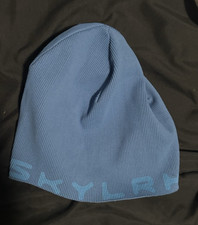 SKYLAR Justin Bieber Blue Knit SkullCap one Size Unisex