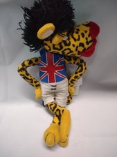 INfamous Meanies 1998 MICK JAGUAR Spoof Jagger Stones Bean Bag Plush w/ Tag