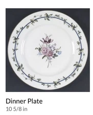 DINNER PLATE Sheridan by ROYAL WORCESTER