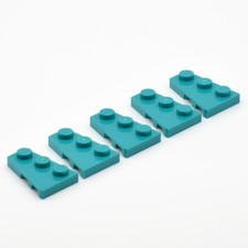 LEGO 43723 Dark Turquoise Wedge Plate 3x2 Left 5pcs