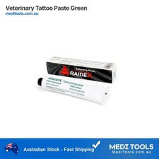 Tattoo Paste, Green, Raidex, Veterinary, Farm Animals, Livestock, Identification