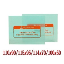 Langlebig Linsenschutzplatte 4 Größe Klar Abdeckung Ausrüstung Helm Löten