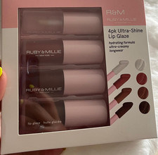 Ruby & Millie Lip Glaze 4pk - Clear, Bite, Ru...