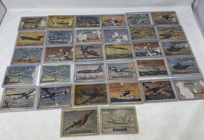 1953 Topps Wings Card Lot Of 32 In Poor Condition