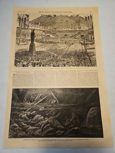 (#184) OPENING OF THE PERMANENT EXHIBITION AT PHILADELPHIA (1877)