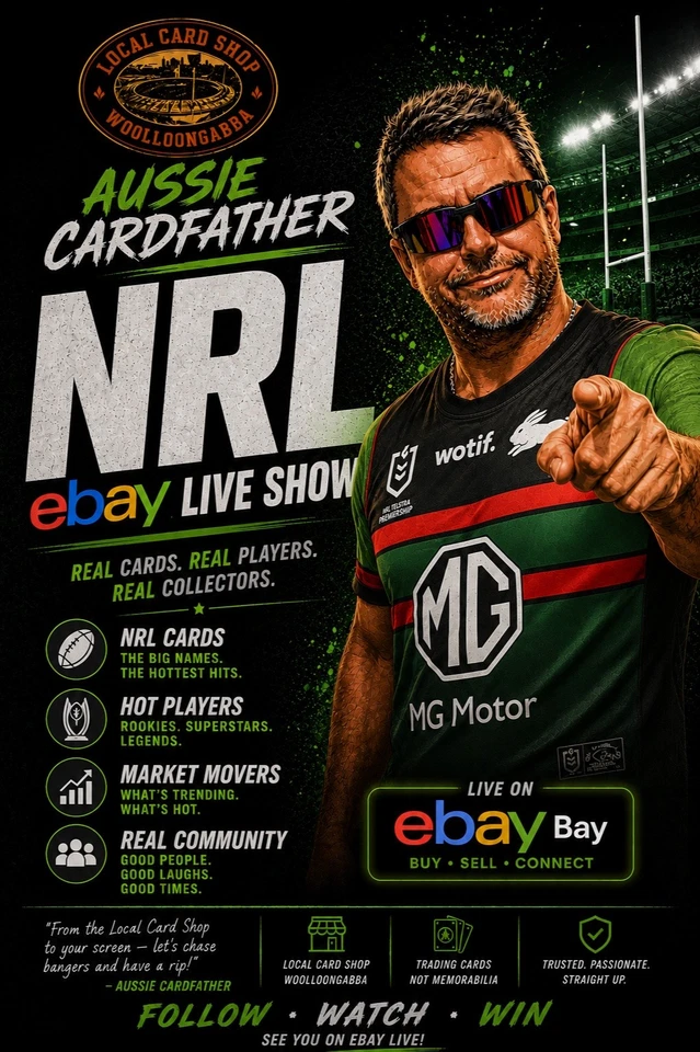 NRL Fantastic Friday with the Aussie Cardfather.