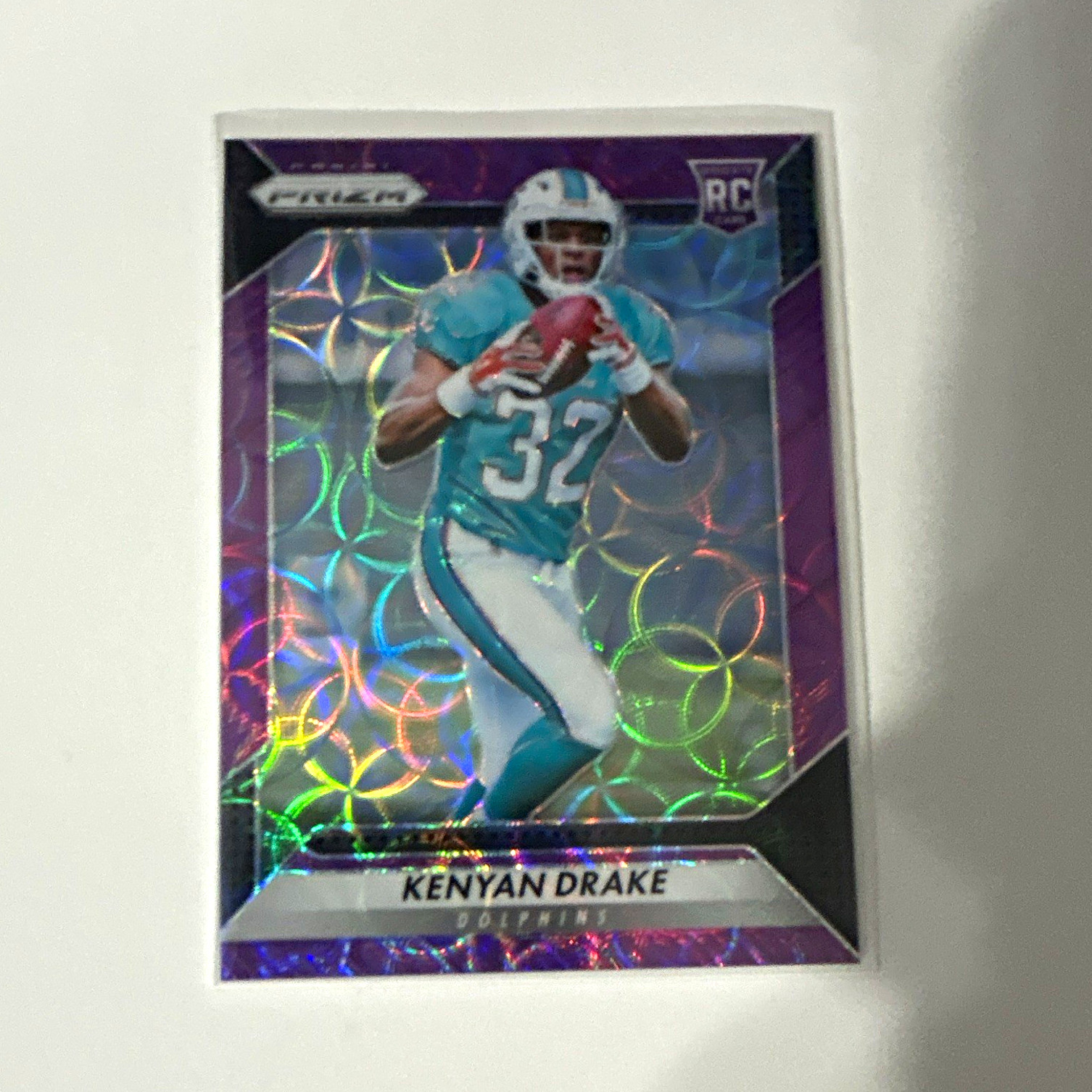 Kenyan Drake Panini Prizm #204 Purple Scope