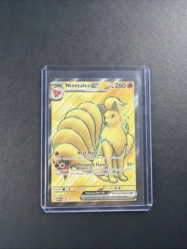 Pokemon -  Ninetales, Scarlet & Violet 151 EX 186/165 Ultra Rare