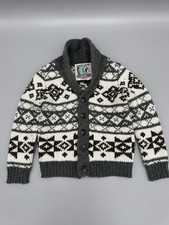 Ruum Wildlife Button Up Nordic Southwestern Style Sweater Size 3Y
