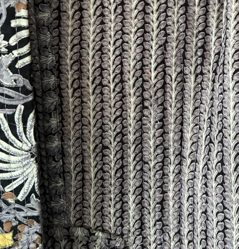 The Shop India Quilted Longer Jacket Indian Block Print Floral Size M UK 12 14 - Picture 6 of 10