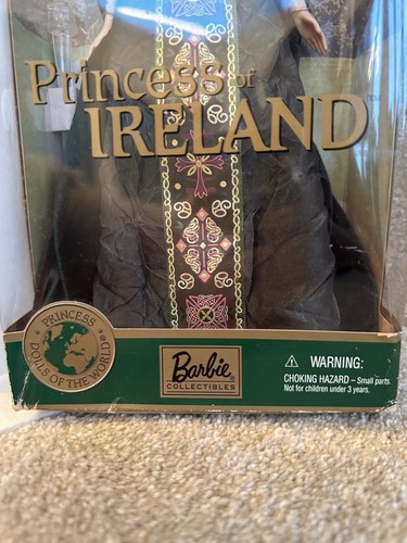 2001 MATTEL BARBIE DOLLS OF THE WORLD PRINCESS OF IRELAND 53367 - Picture 4 of 8