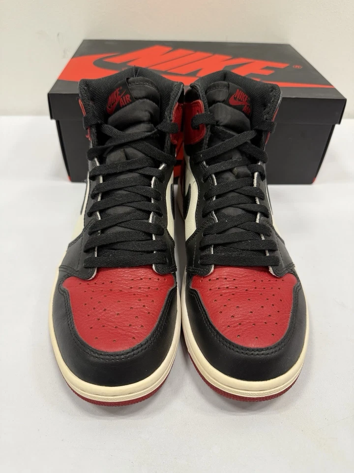 Jordan 1 Retro OG Puntera Alta Criada-Usado 1x-Talla 9 Foto 4 de 4