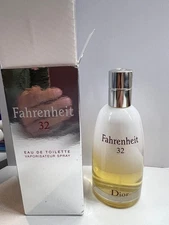 Fahrenheit 32 Eau De Toilette 3.4 oz EDT Spray for Men New in Box