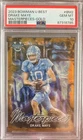 2023-24 Bowman University Best Bowman U Drake Maye Masterpieces-Gold /50 PSA 10