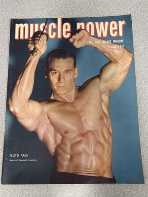 MUSCLE POWER bodybuilding fitness magazine FLOYD PAGE 7-50