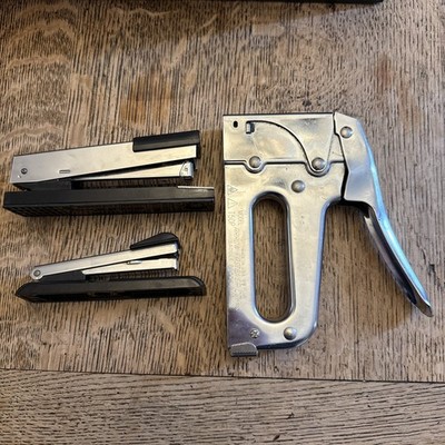 Vintage Staplegun Schwerlast Hefter Pfeilverschluss Modell T-50P Made in USA