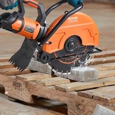 VEVOR Electric Concrete Saw, 16 In, 3200 W 15 A Motor Circular Saw Cutter With M