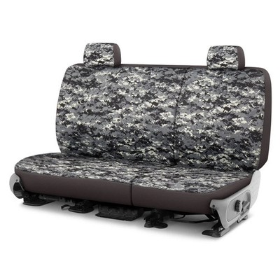 For Hyundai Kona 18-23 Camo 2nd Row Digital Charcoal Custom Seat Covers