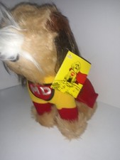 Mighty Dog Plush Vintage 1984 Carnation Dakin 12"Tall NEW WITH TAGS Stuffed