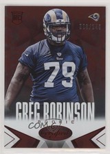 2014 Certified Hot Box Red Camo 3/149 Greg Robinson #124 s3g