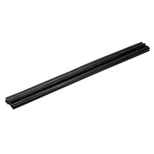 5 Pcs Black Plastic Welding Rods 9.5mm x 250mm HDPE Flat(0.4inch x 10inch)
