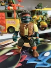 Vintage 1995 TMNT  Mikey Michaelangelo Adventure Safari Figure Ninja Turtle