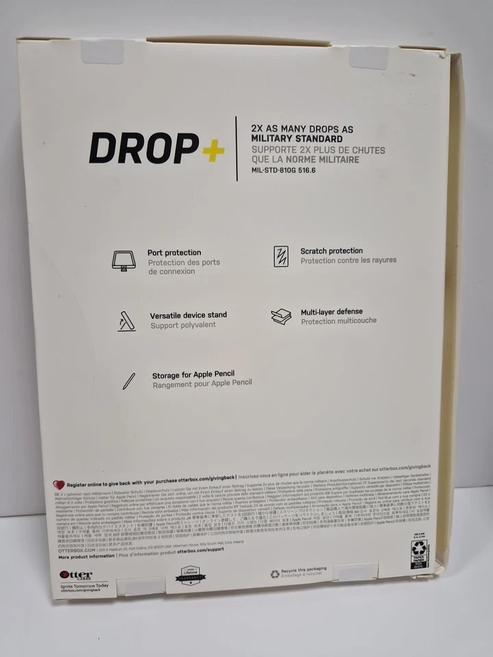 OtterBox iPad Pro 11" M4 1st - 4th Gen Case Defender Series Rugged Black RRP £80 - Image 3 of 4