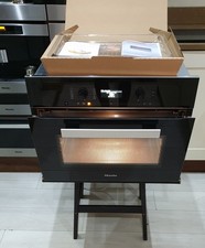 Image of Miele H6400BM Combi Microwave Grill Oven| Built-in| OBSW BLACK - 1yr Warranty